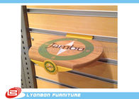 El OEM circunda la impresión del logotipo del grabado de madera de Hangable, logotipo de madera/placas