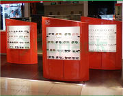 Gabinete de exhibición de madera para la promoción de las gafas de sol de las gafas